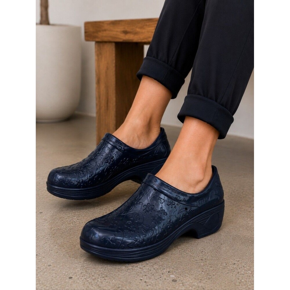 Dansko Clogs Navy Blue Pixie Workwear Nursing Comfortable 42/ 11.5 Women's